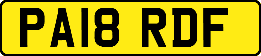 PA18RDF