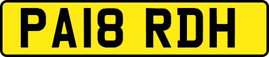 PA18RDH