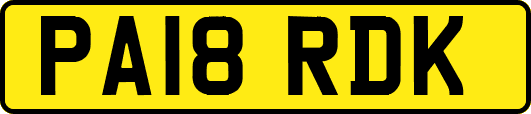 PA18RDK