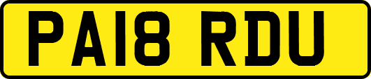 PA18RDU