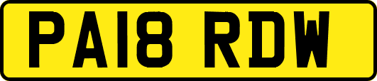 PA18RDW