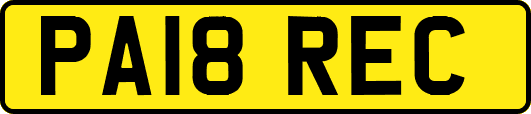 PA18REC