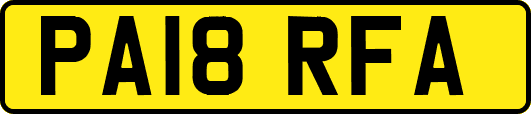 PA18RFA
