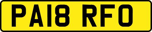 PA18RFO