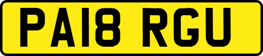 PA18RGU