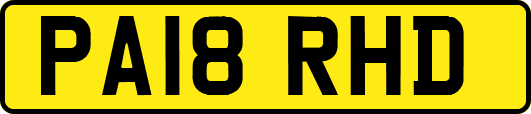 PA18RHD