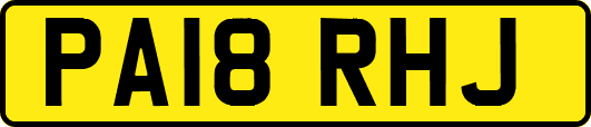 PA18RHJ