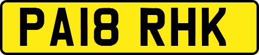 PA18RHK