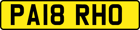 PA18RHO