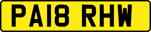 PA18RHW
