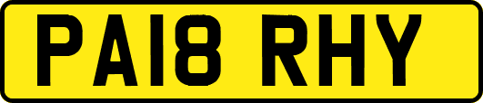 PA18RHY