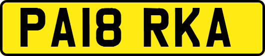PA18RKA