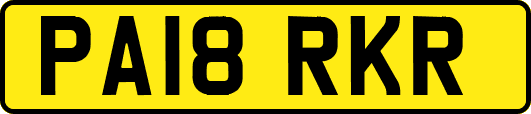 PA18RKR