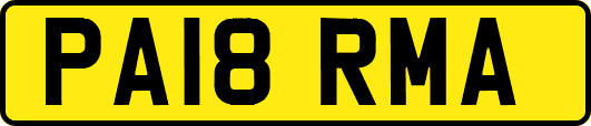 PA18RMA