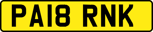 PA18RNK
