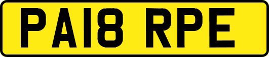 PA18RPE