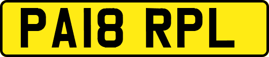 PA18RPL