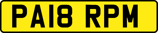 PA18RPM
