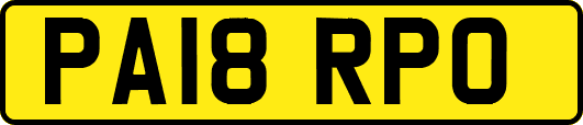 PA18RPO