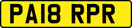 PA18RPR
