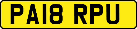 PA18RPU
