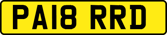 PA18RRD