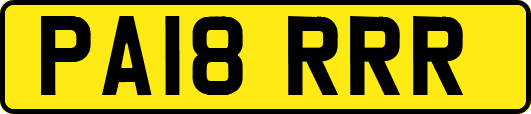 PA18RRR