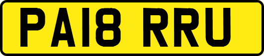 PA18RRU