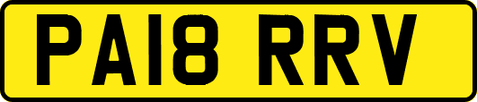 PA18RRV