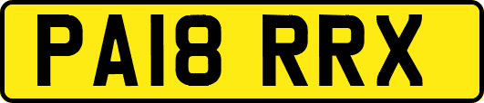 PA18RRX