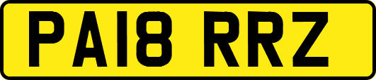 PA18RRZ