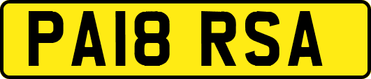 PA18RSA