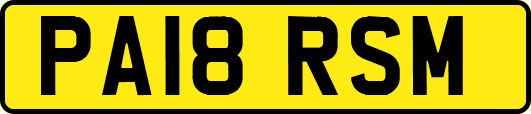 PA18RSM