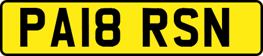 PA18RSN