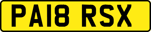 PA18RSX