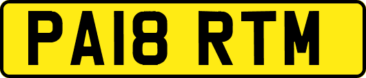 PA18RTM