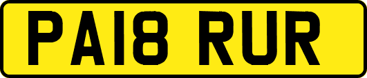 PA18RUR