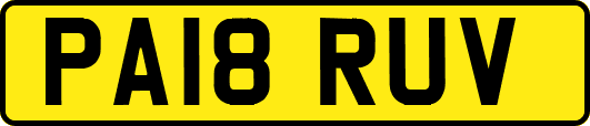PA18RUV