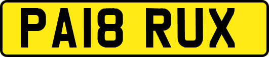 PA18RUX