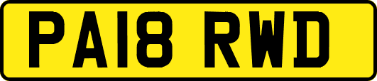 PA18RWD