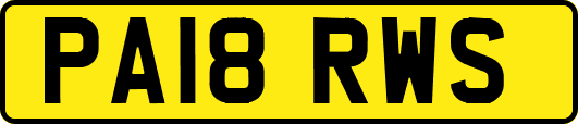PA18RWS