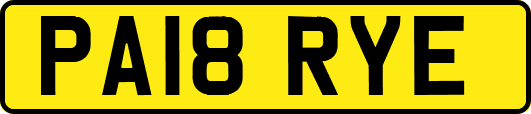 PA18RYE