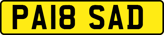 PA18SAD