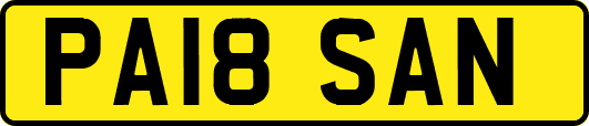 PA18SAN