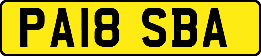 PA18SBA