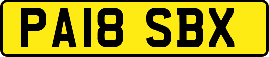 PA18SBX
