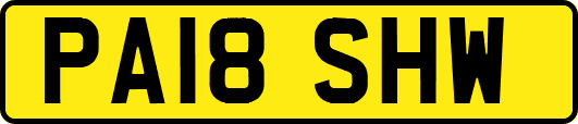 PA18SHW