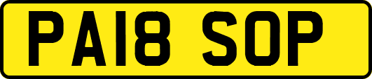 PA18SOP
