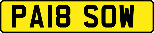 PA18SOW