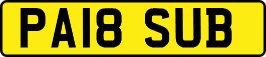 PA18SUB